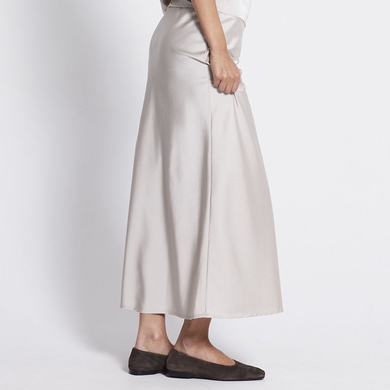 Satin skirt "Corinne"